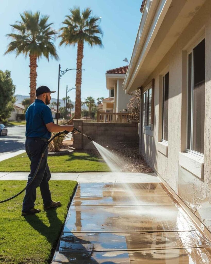 Exterior Pressure Washing Services in Cathedral City