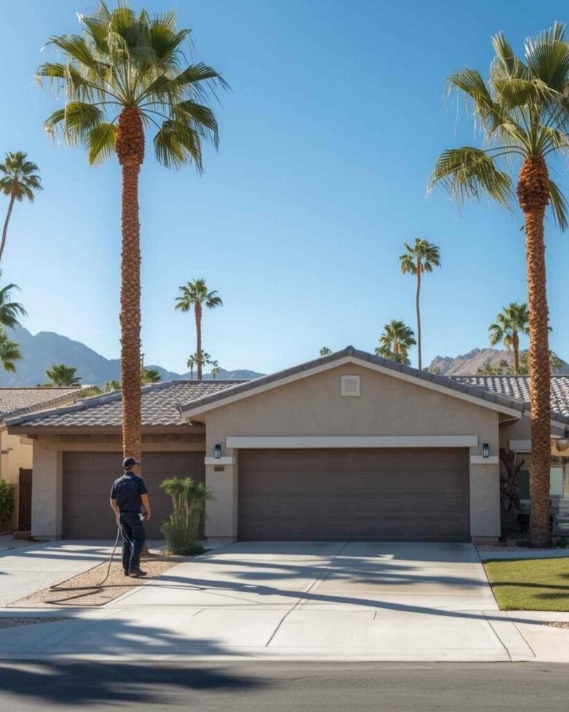 Exterior Pressure Washing in Palm Springs