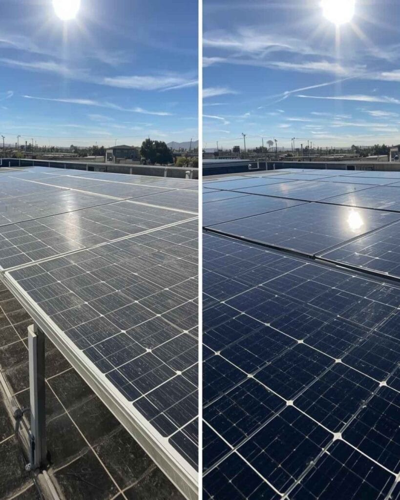 Solar Panel Cleaning Cathedral City