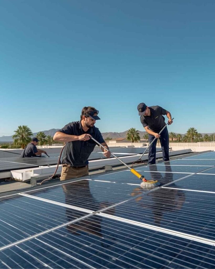 Solar Panel Cleaning Services in Cathedral City